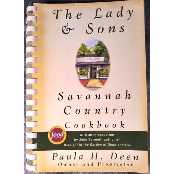 Autographed - The Lady & Sons Savannah Country Cookbook By Paula H. Deen 1998 - Picture 1 of 4